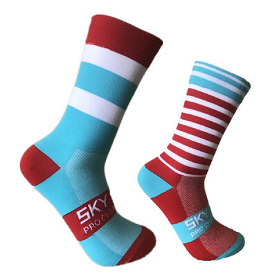 Cycling Socks Moisture-wicking Bike Socks Men Women Sports Running Gym Training Striated Socks Size 7-12
Cycling Socks Moisture-wicking Bike Socks Men Women Sports Running Gym Training Striated Socks Size 7-12