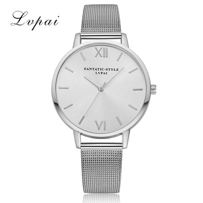 Quartz watch women Wrist watches Stainless Steel Mesh Band shape ladies dress watches relogio feminino Hot Sale LVPAI 533
Quartz watch women Wrist watches Stainless Steel Mesh Band shape ladies dress watches relogio feminino Hot Sale LVPAI 533