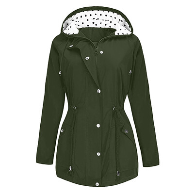 Roseonmyhand Plus Size Outdoor Waterproof Lightweight Rain Jacket Hooded Raincoat Women Coat
Roseonmyhand Plus Size Outdoor Waterproof Lightweight Rain Jacket Hooded Raincoat Women Coat