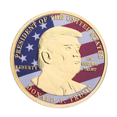 Trump Commemorative Coin Non-currency Bitcoin Art Collection Tourism Gifts
Trump Commemorative Coin Non-currency Bitcoin Art Collection Tourism Gifts