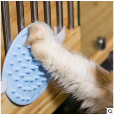 Pet Cat Silicone Brush Toy Corner Comb Self-grooming Brush For Cat Kitten Wall Corner Self-adhere Comb Pet Playing Toy Supplies
Pet Cat Silicone Brush Toy Corner Comb Self-grooming Brush For Cat Kitten Wall Corner Self-adhere Comb Pet Playing Toy Supplies