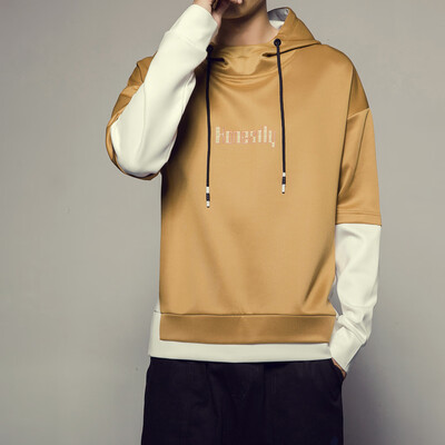 Toponeto Mens Fashion Long-sleeved Round Neck Solid Color Patchwork Sweater Tops Blouse
Toponeto Mens Fashion Long-sleeved Round Neck Solid Color Patchwork Sweater Tops Blouse