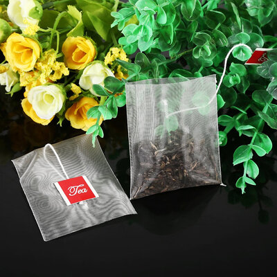 Greensen 100Pcs New Style Nylon Empty Tea Infuser Herb Spice Filter Strainer Bags With String Household
Greensen 100Pcs New Style Nylon Empty Tea Infuser Herb Spice Filter Strainer Bags With String Household