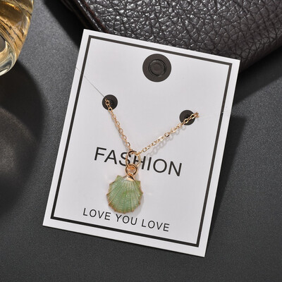 Summer Fresh Shell Pendant Necklace Simple Sweet Exquisite Pendant Sweet Ladies Necklace Clothing Accessories Wedding Jewelry
Summer Fresh Shell Pendant Necklace Simple Sweet Exquisite Pendant Sweet Ladies Necklace Clothing Accessories Wedding Jewelry