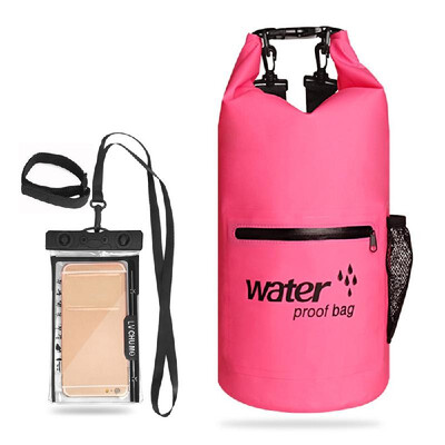 10L 20L Outdoor Waterproof Dry Bag Roll-top Sack Waterproof Floating Bag with Waterproof Phone Case
10L 20L Outdoor Waterproof Dry Bag Roll-top Sack Waterproof Floating Bag with Waterproof Phone Case