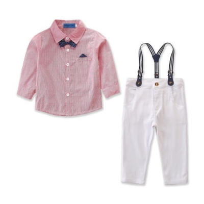 Fashion Gentleman Newborn Infant Baby Boy T-shirt TopsBib Pants Outfit Clothes Set 2PCS
Fashion Gentleman Newborn Infant Baby Boy T-shirt TopsBib Pants Outfit Clothes Set 2PCS