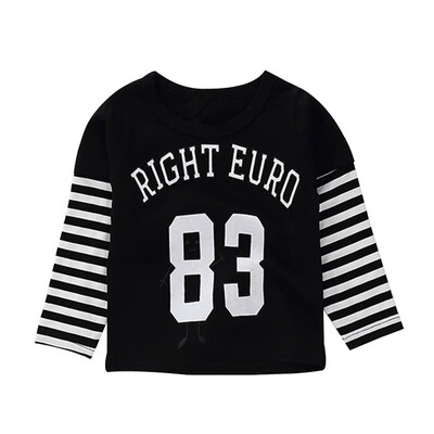 Spring Cotton Baby Boy Clothes Autumn Long Sleeve Baby Boy T-Shirt Top Letter Print Kids Boys Clothing Causal Style 1-6Y
Spring Cotton Baby Boy Clothes Autumn Long Sleeve Baby Boy T-Shirt Top Letter Print Kids Boys Clothing Causal Style 1-6Y