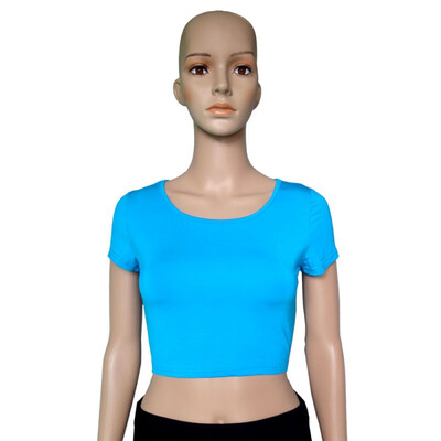 20 Colors Summer Women Sexy Crop Tops Cropped O-neck Casual Short Sleeve T-Shirts Short Tops
20 Colors Summer Women Sexy Crop Tops Cropped O-neck Casual Short Sleeve T-Shirts Short Tops