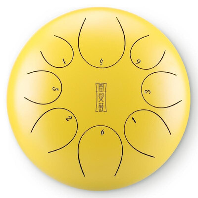12 inch Steel Tongue Drum Mini Hand Pan Drums with Drumsticks Percussion Musical Instruments Purify Your Mind&Soul
12 inch Steel Tongue Drum Mini Hand Pan Drums with Drumsticks Percussion Musical Instruments Purify Your Mind&Soul