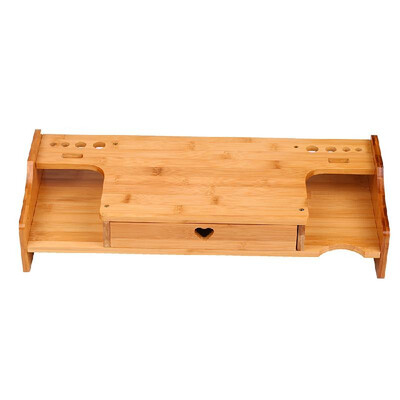 Bamboo Computer Increased Shelf LCD Screen Cabinet Office Supplies Desk Stationery Organizer Storage Rack Keyboard Shelf Bamboo
Bamboo Computer Increased Shelf LCD Screen Cabinet Office Supplies Desk Stationery Organizer Storage Rack Keyboard Shelf Bamboo
