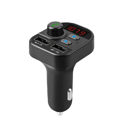 Vehicle-mounted BT Hands-free Phone FM Transmitter Car MP3 Plug-in Card Lossless Dual USB
Vehicle-mounted BT Hands-free Phone FM Transmitter Car MP3 Plug-in Card Lossless Dual USB