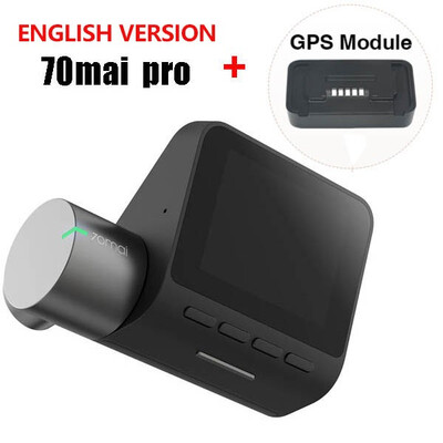 Xiaomi 70Mai Dash Cam Pro 1944P Car DVR Camera Wifi English Voice Control Parking Monitor 140 FOV Night Vision Dash Camera
Xiaomi 70Mai Dash Cam Pro 1944P Car DVR Camera Wifi English Voice Control Parking Monitor 140 FOV Night Vision Dash Camera