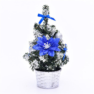 Mini Christmas Tree Home Holiday Decor Festival Miniature Artificial Table 20cm