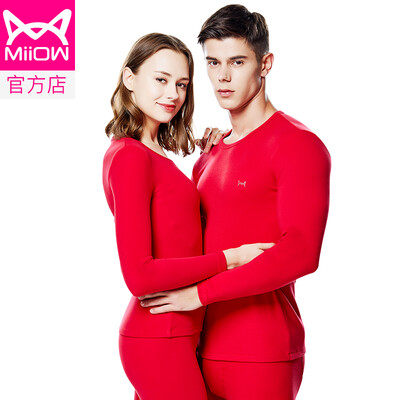 Cat Man MiiOW thermal underwear men&women Qiuyi Qiuku warm clothes cotton Shut down thick round neck men&women based bottoming shirt V suit fashion warm clothes China Red male
Cat Man MiiOW thermal underwear men&women Qiuyi Qiuku warm clothes cotton Shut down thick round neck men&women based bottoming shirt V suit fashion warm clothes China Red male