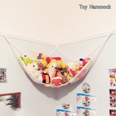 Toy Hammock Toy Storage Net for Stuffed Animals - Top Quality Hammock by Kidde Time White
Toy Hammock Toy Storage Net for Stuffed Animals - Top Quality Hammock by Kidde Time White