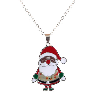 Vintage Christmas Chic Gifts Santa Claus Snowman Charm Lovely Chain Necklace
Vintage Christmas Chic Gifts Santa Claus Snowman Charm Lovely Chain Necklace