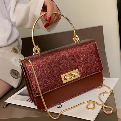 Bag women 2019 new ins fashion casual handbag sequin chain shoulder slung small square bag
Bag women 2019 new ins fashion casual handbag sequin chain shoulder slung small square bag