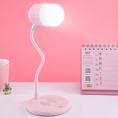 BT Music Lamp&Wireless Charger 3 in 1 Three Levels Light Lamp LED Eye-caring Booklight Wireless Music Loudspeaker for Study La
BT Music Lamp&Wireless Charger 3 in 1 Three Levels Light Lamp LED Eye-caring Booklight Wireless Music Loudspeaker for Study La