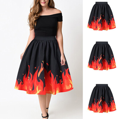 Roseonmyhand Women Casual Christmas Santa Flare Elastic High Waist Cosplay Ball Gown Skirt
Roseonmyhand Women Casual Christmas Santa Flare Elastic High Waist Cosplay Ball Gown Skirt
