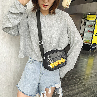 Tailored Women Cute Student Canvas Bag Versatile Shoulder Messenger Bag
Tailored Women Cute Student Canvas Bag Versatile Shoulder Messenger Bag