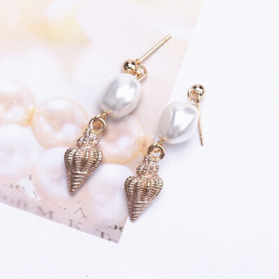 EK693 Boho Vintage Natural Shell Drop Earrings For Women Beach Small Conch Pearl Drop Earring Wedding Jewelry Accessories
EK693 Boho Vintage Natural Shell Drop Earrings For Women Beach Small Conch Pearl Drop Earring Wedding Jewelry Accessories