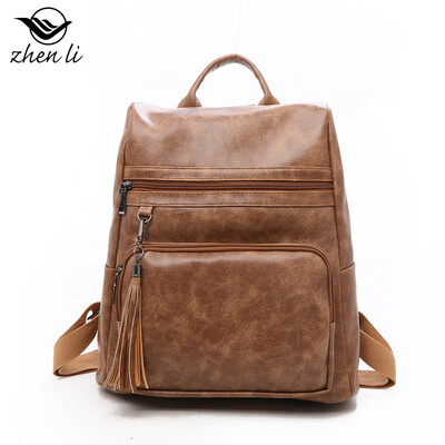 Ladies bag European&American fashion womens backpack PU supply trend simple handbags
Ladies bag European&American fashion womens backpack PU supply trend simple handbags