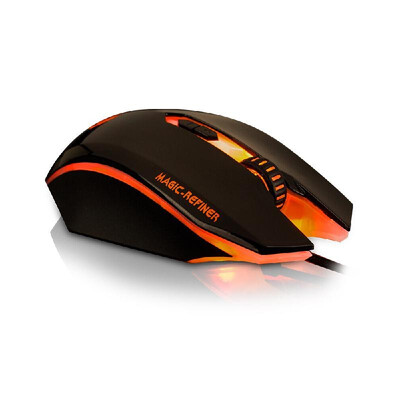 MAGIC-REFINER MG5 USB Wired Gaming Mouse Game Mice LED Breathing Light 2000DPI Adjustable for PC LaptopGolden
MAGIC-REFINER MG5 USB Wired Gaming Mouse Game Mice LED Breathing Light 2000DPI Adjustable for PC LaptopGolden