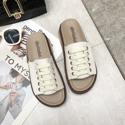 Red slippers women summer wear ins tide 2019 new muffin thick bottom fashion Joker student lace-up beach shoes
Red slippers women summer wear ins tide 2019 new muffin thick bottom fashion Joker student lace-up beach shoes