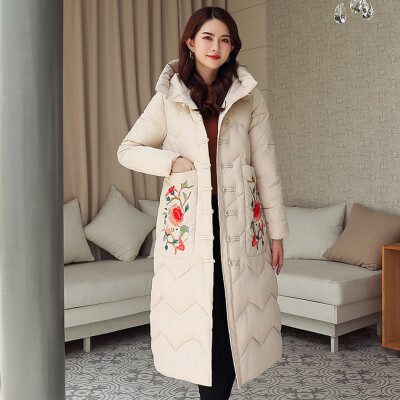 Toponeto Fashion Women Hooded Winter Floral Embroidery Windbreaker Coat Jacket Overcoat
Toponeto Fashion Women Hooded Winter Floral Embroidery Windbreaker Coat Jacket Overcoat