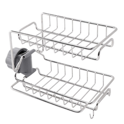 Faucet Rack Stainless Steel Free Punching Kitchen Sink Storage Rack Rag Sponge Drain Rack Storage Artifact
Faucet Rack Stainless Steel Free Punching Kitchen Sink Storage Rack Rag Sponge Drain Rack Storage Artifact