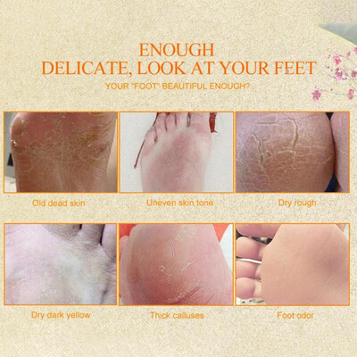 OEDO Ginseng Extract Foot Skin Mask Remove Dead Skin Exfoliating Peel Masks