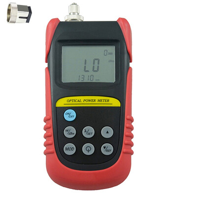 Tellid Portable -70dB to 6dB 800nm1700nm Fiber Optic Power Meter Optical Laser power meter With FC SC Optical Interface
Tellid Portable -70dB to 6dB 800nm1700nm Fiber Optic Power Meter Optical Laser power meter With FC SC Optical Interface