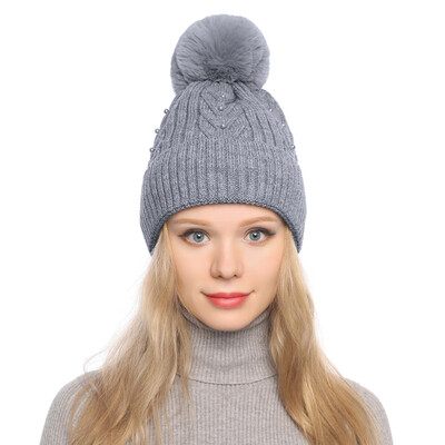 Tailored Fashion Women Curling Button Cap Hat Winter Warm Thickened Knitted Ball Cap
Tailored Fashion Women Curling Button Cap Hat Winter Warm Thickened Knitted Ball Cap