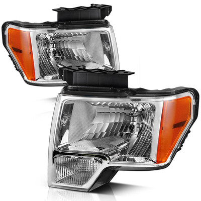 FOR 2009-2014 FORD F150 PICKUP CHROME HOUSING PAIR AMBER SIDE HEADLIGHTLAMP SET1 Year Warranty
FOR 2009-2014 FORD F150 PICKUP CHROME HOUSING PAIR AMBER SIDE HEADLIGHTLAMP SET1 Year Warranty