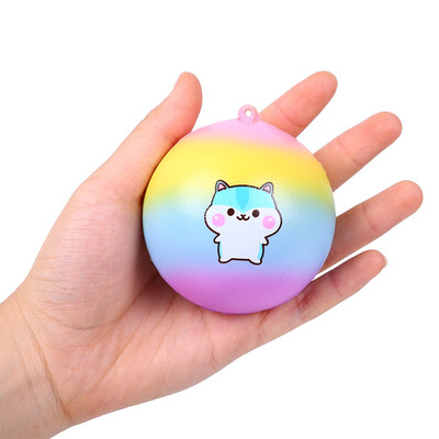 Siaonvr Cute Bread Pendant Scented Charm Slow Rising Collection Stress Reliever Toys