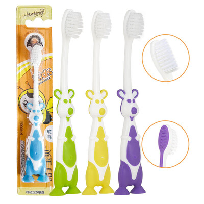 Harding baby child toothbrush 3 stick baby sucker base can stand baby soft hair growth toothbrush suitable for 2-3-4-5-6 years old
Harding baby child toothbrush 3 stick baby sucker base can stand baby soft hair growth toothbrush suitable for 2-3-4-5-6 years old