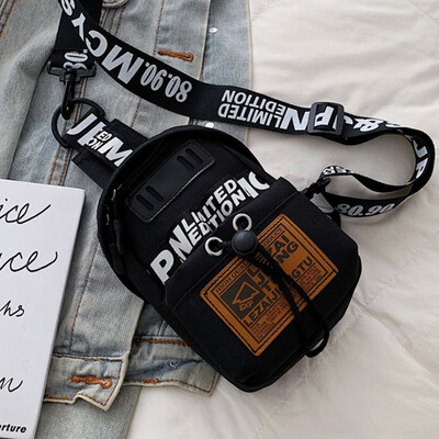 Womens small bag 2019 new tide Korean leisure shoulder bag fashion Joker canvas slung chest bag
Womens small bag 2019 new tide Korean leisure shoulder bag fashion Joker canvas slung chest bag