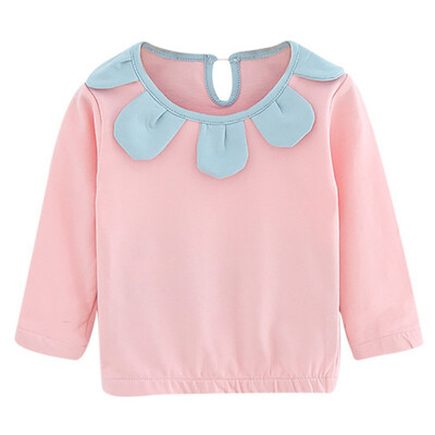 Girls Clothing Children Toddler Baby Girl Cotton Long Sleeve T-Shirts Kids Petal Collar Design Tops Tees Autumn Casual Blouse
Girls Clothing Children Toddler Baby Girl Cotton Long Sleeve T-Shirts Kids Petal Collar Design Tops Tees Autumn Casual Blouse