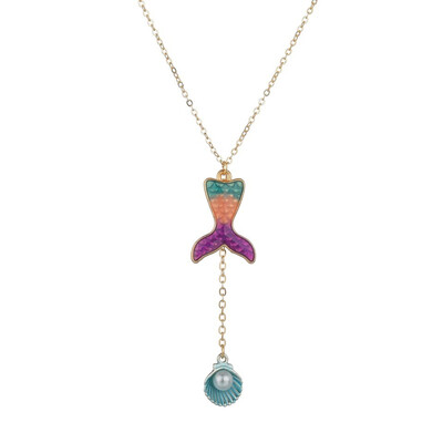 New Multicolor Shell Pearl Pendant Simple Exquisite Sweet Girl Fashion Jewelry Summer Gift Clothing Accessories Gold Necklace
New Multicolor Shell Pearl Pendant Simple Exquisite Sweet Girl Fashion Jewelry Summer Gift Clothing Accessories Gold Necklace