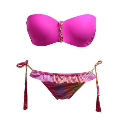 Fashion Sexy Women´s Bandage Triangle Bikini Sets Push-Up Padded Swimsuit Adjustable Swimwear Beachwear Rose
Fashion Sexy Women´s Bandage Triangle Bikini Sets Push-Up Padded Swimsuit Adjustable Swimwear Beachwear Rose