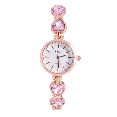 Simple fashion love small fresh rhinestone small dial temperament ladies watch female students
Simple fashion love small fresh rhinestone small dial temperament ladies watch female students