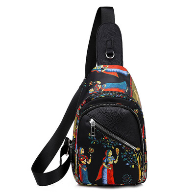 Tailored Shoulder Bag Men And Women Charging Bag Sports Chest Bag Outdoor Diagonal Bag