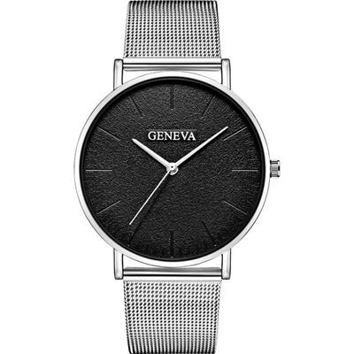 GENEVA mesh band mens watch new design minimalist male clock stainless steel quartz wristwatch luxury business black watches
GENEVA mesh band mens watch new design minimalist male clock stainless steel quartz wristwatch luxury business black watches