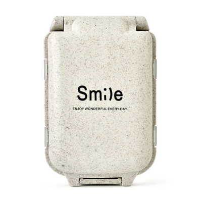 Gobestart Compartment Travel Pill Box straw Tablet Medicine Storage Dispenser Care Tool
Gobestart Compartment Travel Pill Box straw Tablet Medicine Storage Dispenser Care Tool