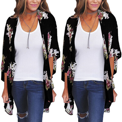 Nomeni Women Chiffon Loose Shawl Print Kimono Cardigan Top Cover Up Blouse Beachwear
Nomeni Women Chiffon Loose Shawl Print Kimono Cardigan Top Cover Up Blouse Beachwear