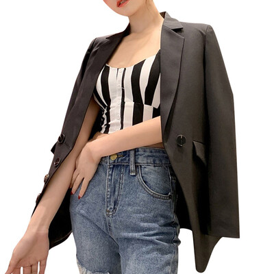 Toponeto Fashion Women Business Top Button Lapel Long Sleeve Suit Blouse Loose Coat
Toponeto Fashion Women Business Top Button Lapel Long Sleeve Suit Blouse Loose Coat
