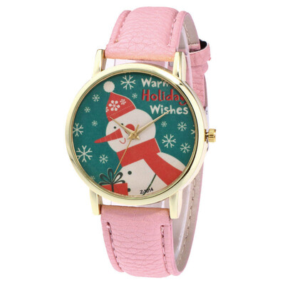 Christmas night snowman Luxury Brand Ladies Watch Fashion Leather Wrist Quartz Girl Watch for Women Lovers Dress Watches Clock
Christmas night snowman Luxury Brand Ladies Watch Fashion Leather Wrist Quartz Girl Watch for Women Lovers Dress Watches Clock