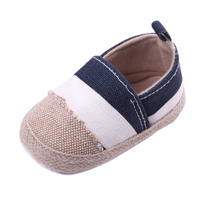 Infant Baby Canvas Toddler Sneaker Anti-Slip Canvas Striped First Walkers Shoes
Infant Baby Canvas Toddler Sneaker Anti-Slip Canvas Striped First Walkers Shoes
