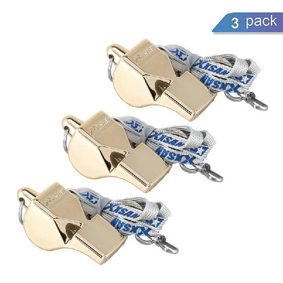 3 Pcs Whistles with Lanyards Referee Whistles Sports Whistles Metal Coach Whistles
3 Pcs Whistles with Lanyards Referee Whistles Sports Whistles Metal Coach Whistles