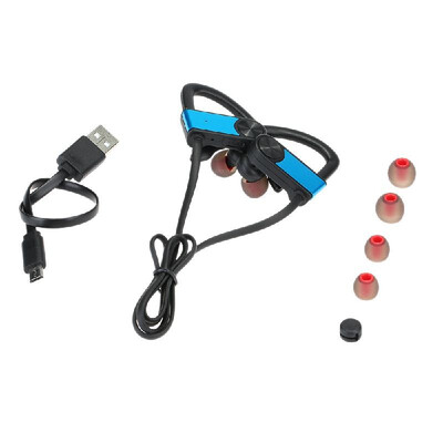 BH-01 Bluetooth Headphone In-ear Stereo Headset Outdoor Sport Music Earphone Hands-free w Mic Blue for Running Gym Exercise
BH-01 Bluetooth Headphone In-ear Stereo Headset Outdoor Sport Music Earphone Hands-free w Mic Blue for Running Gym Exercise